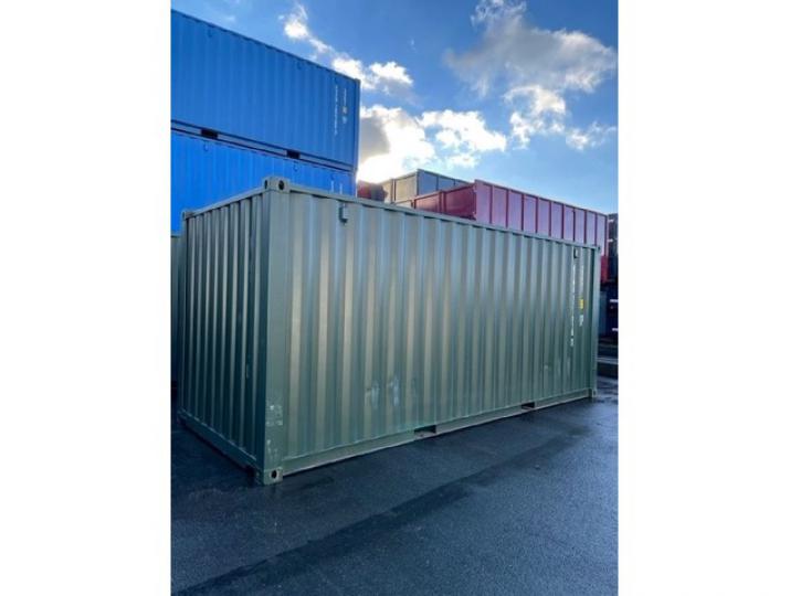 container geschikt voor opslag zijkant